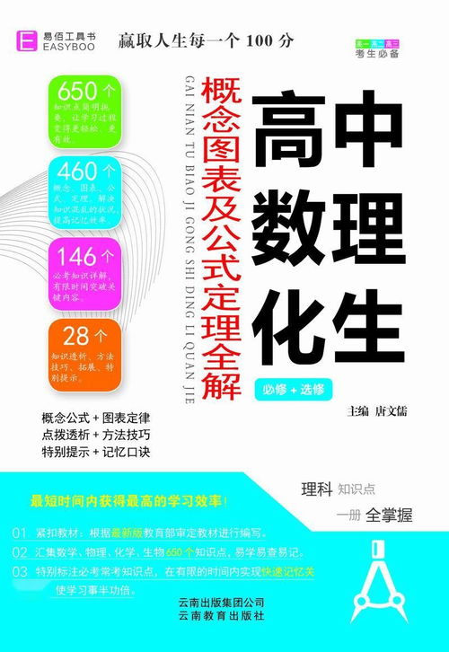 高中数理化生概念图表及公式定理全解 助力学生高效学习的GS17手机应用开发及销售